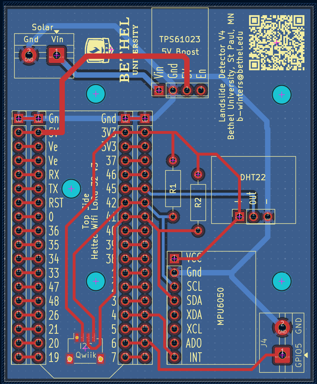 PCB Front Layer Layout